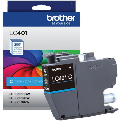 Brother LC401CS Single Pack - Cyan